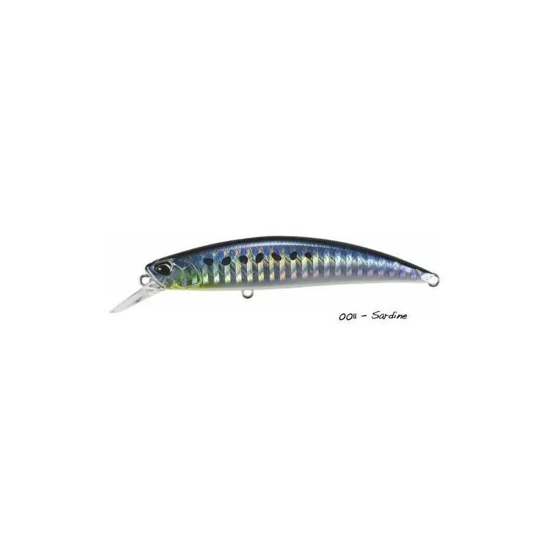 Jerkbait Duo Spearhead Ryuki 95, poisson nageur coulant à bavette pour l'aspe en eau chargée